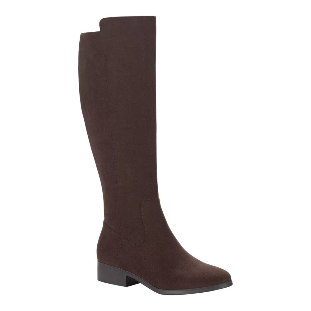 Style & Co Women's Charmanee Knee High Riding Boots Dark Roast Size 6 1/2